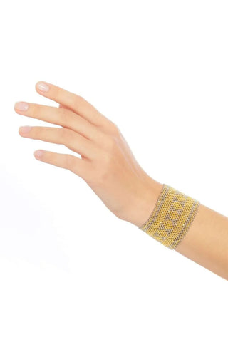 BRAZALETE ORO PLATINO