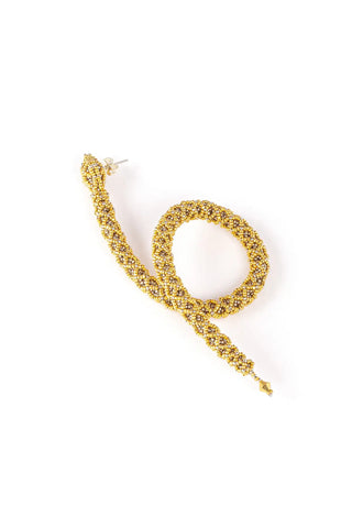 ARETE SERPIENTE NAWI ORO PLATINO