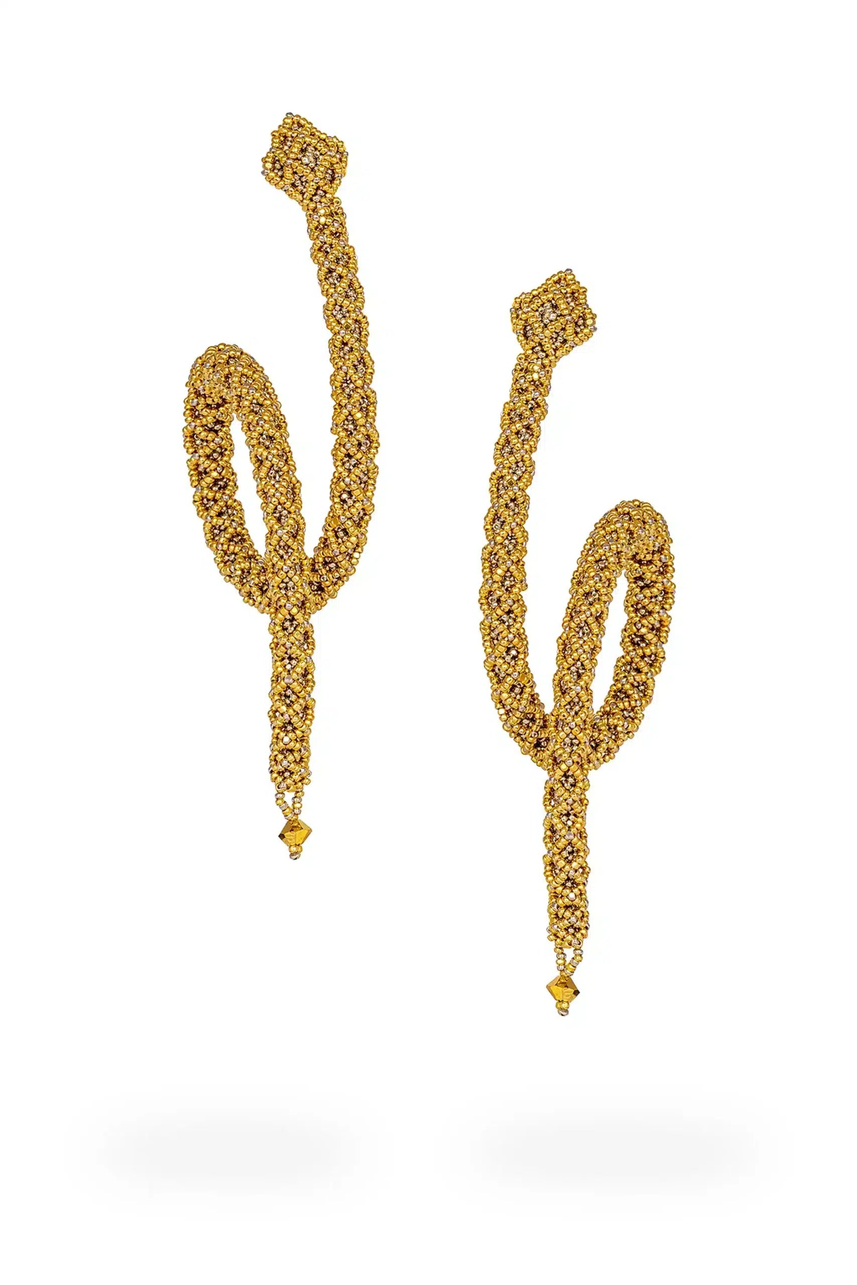 ARETE SERPIENTE NAWI ORO PLATINO