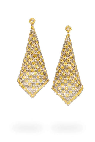 ARETE ABANICO ORO PLATINO