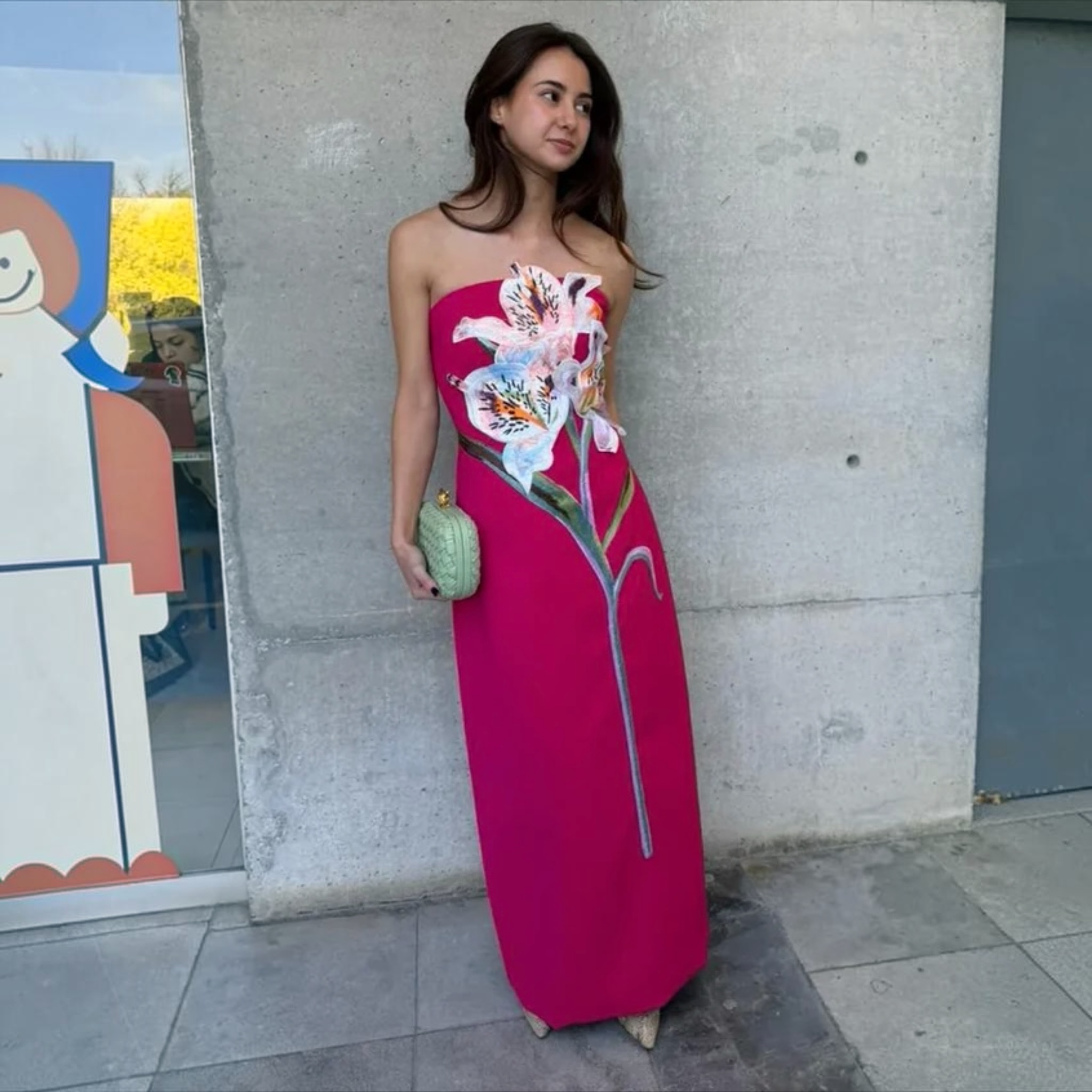 Flor Midi Rojo