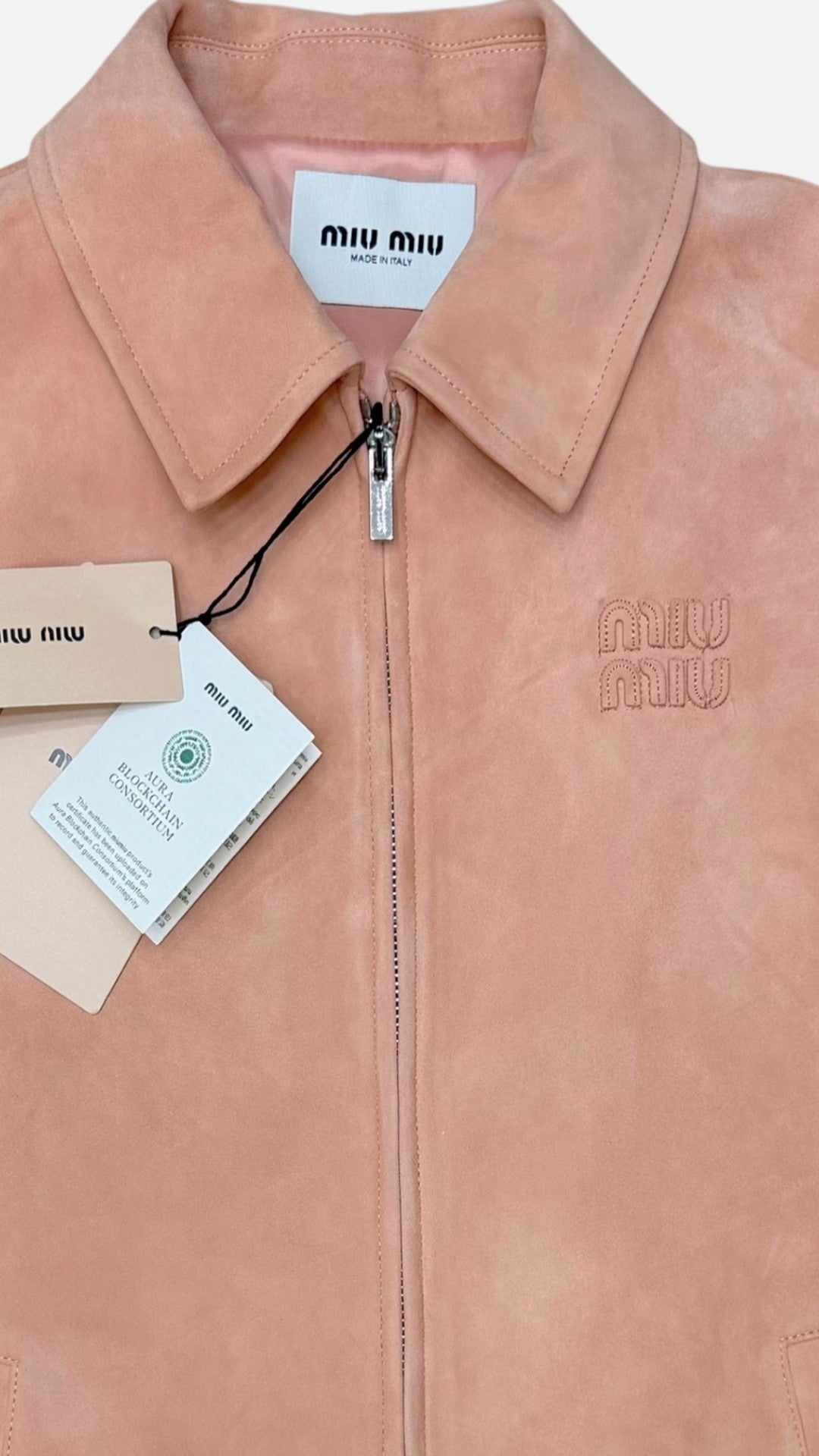 Chamarra de Piel Miu Miu-M