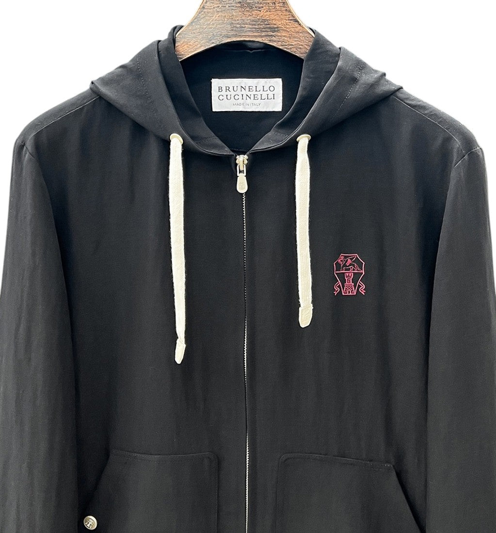 Chamarra Ligera Hoodie Brunello Cucinelli-M