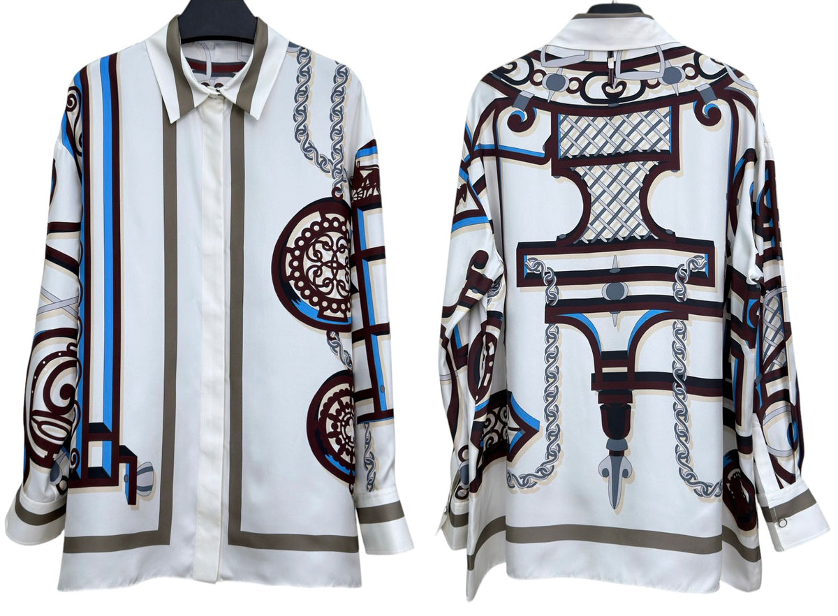 Camisa Oversize Hermes-XL