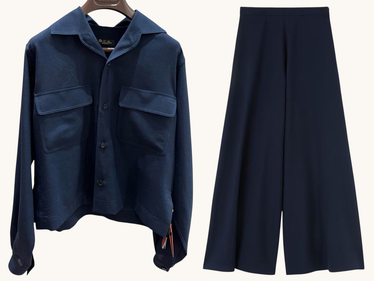 Conjunto Camisola Pantalon Loro Piana-M