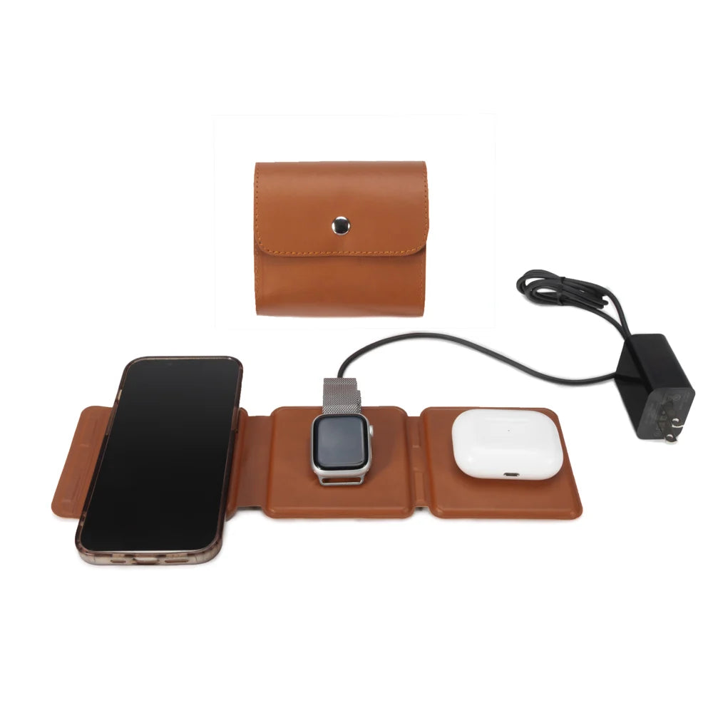 Ellis 3-in-1 Fast Charging Foldable Pad (Saddle)