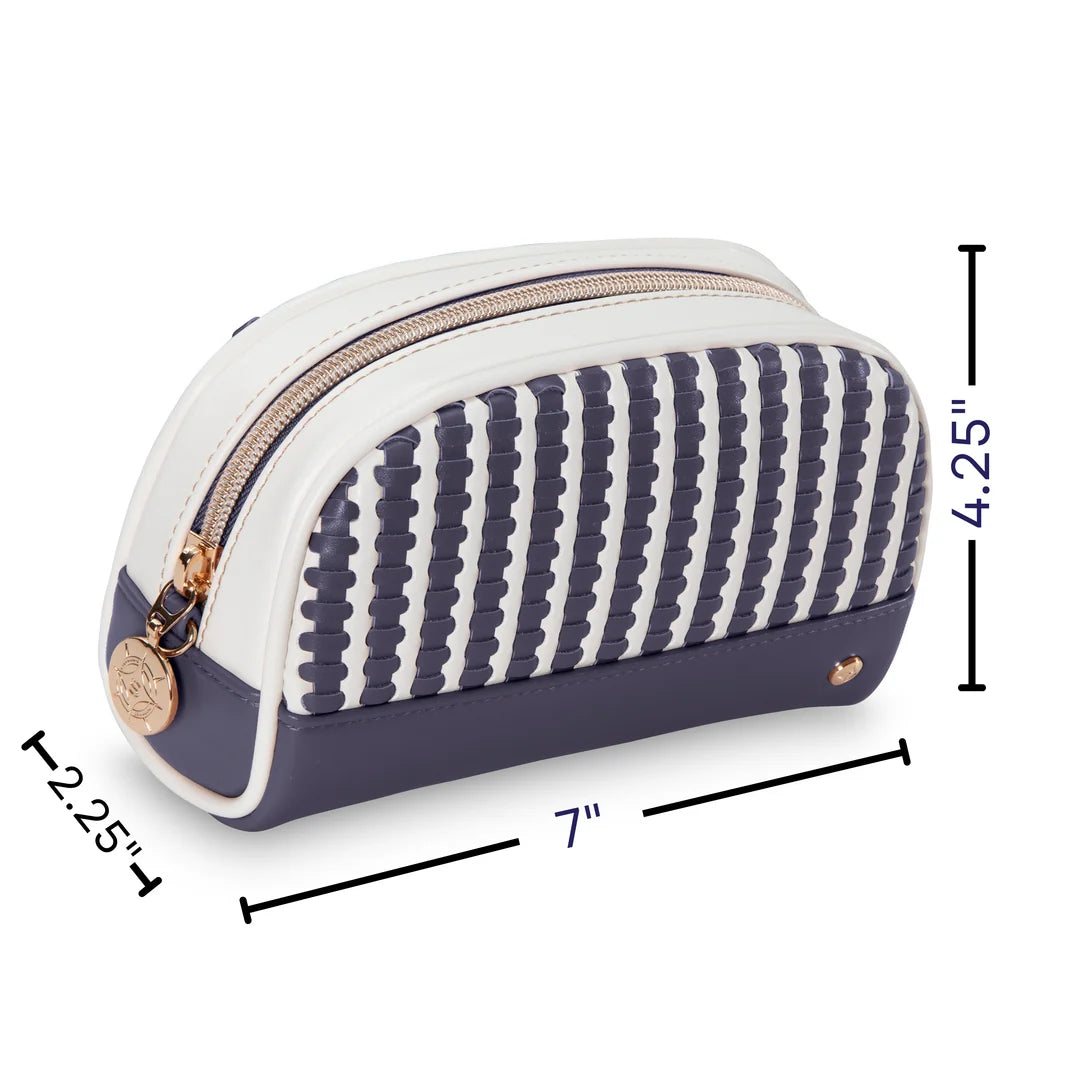 Marbella Mae Mini Pouch -Marine Blue