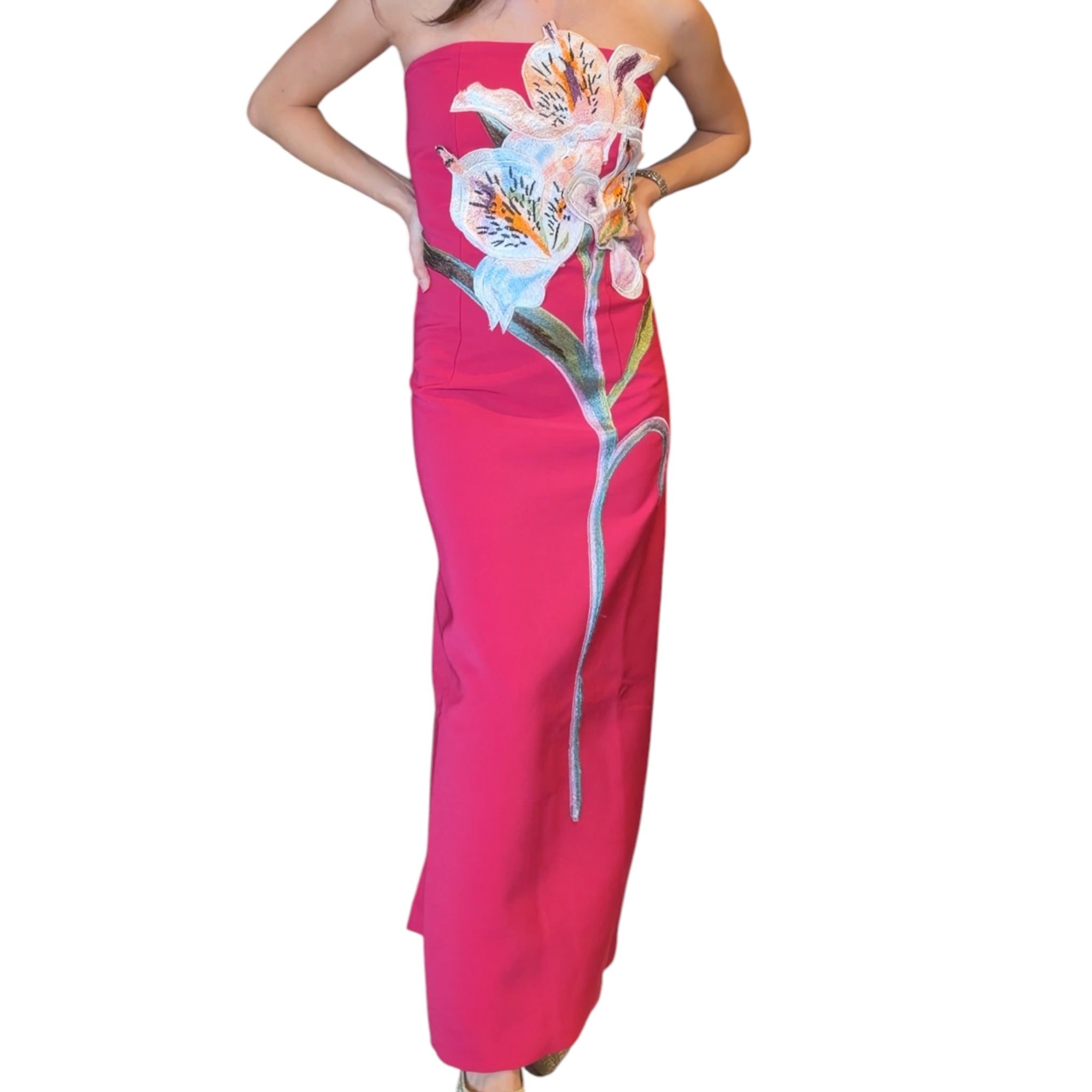 Flor Midi Rojo