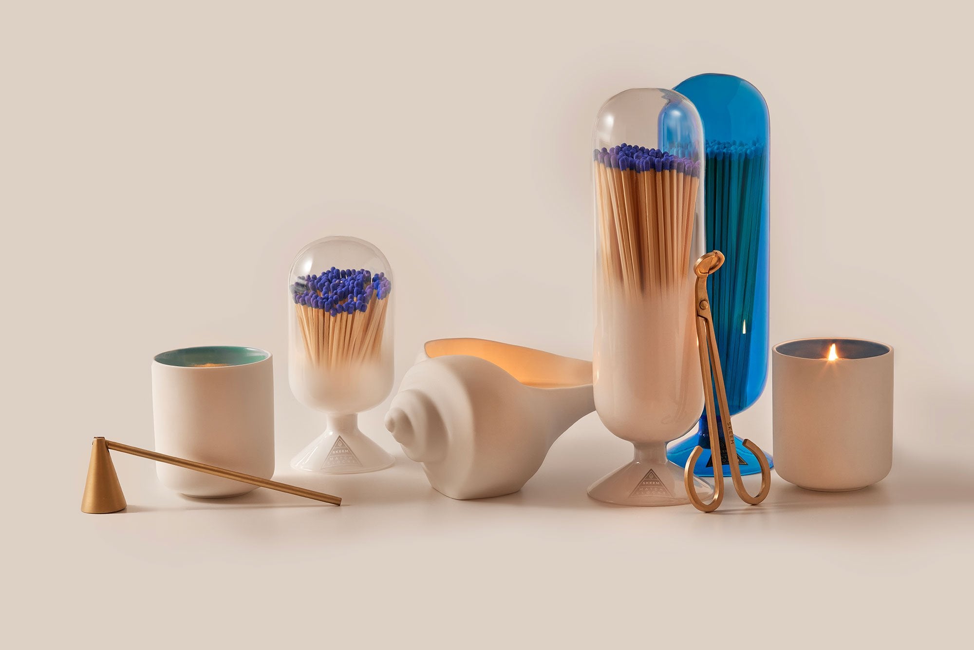 Indigo Match Cloche