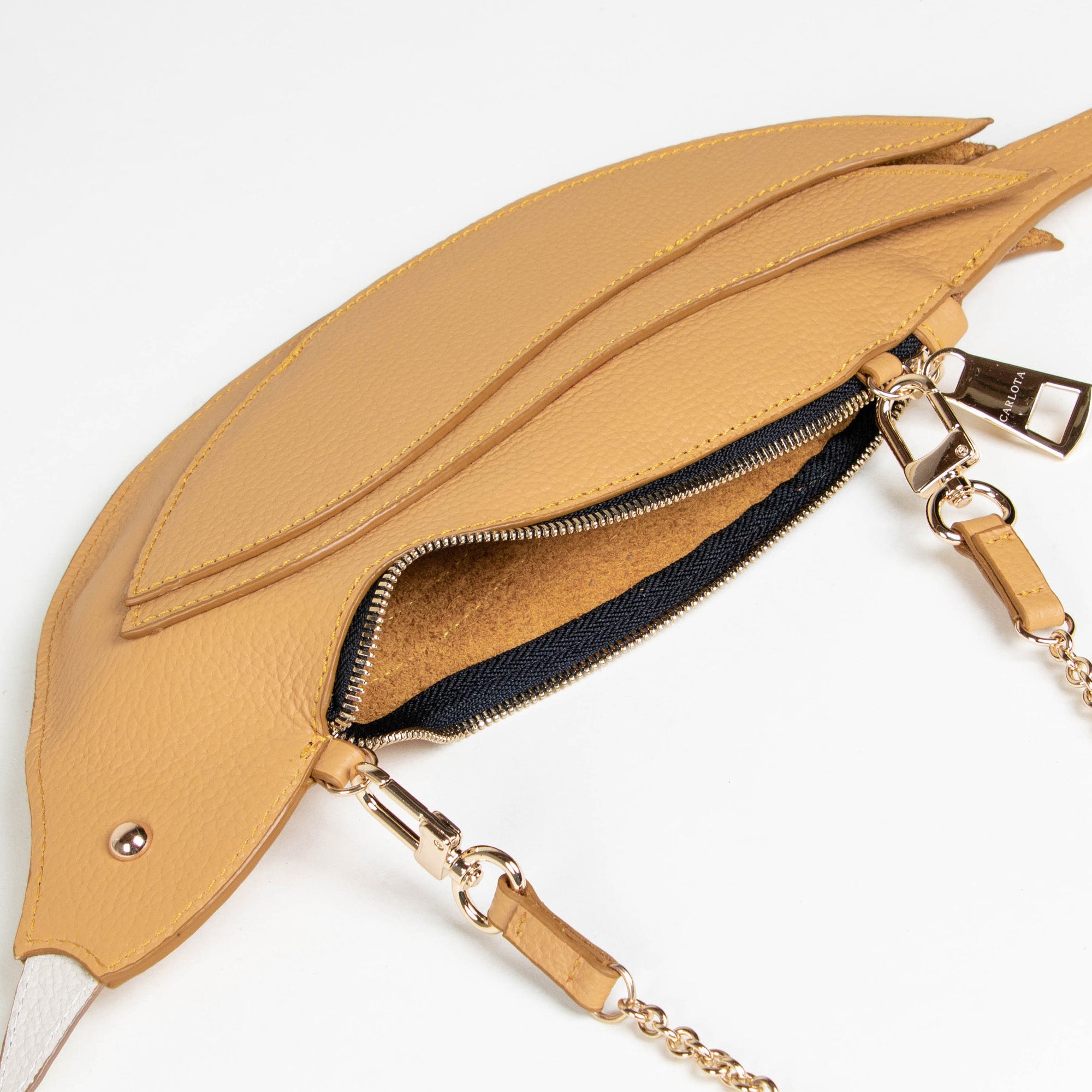 CROSSBODY PAJARITO - MOSTAZA