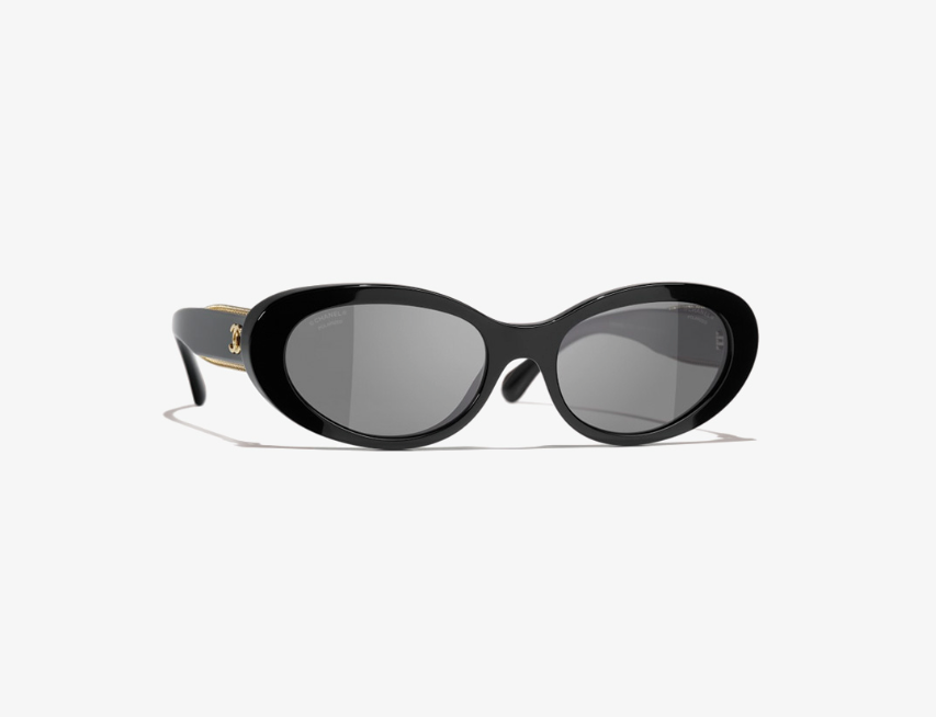 Chanel Oval Sunglasses