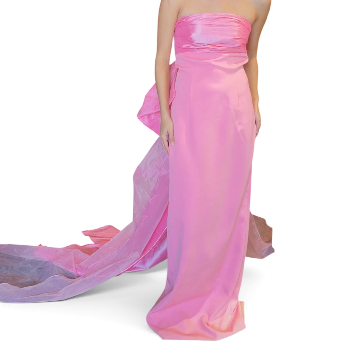 Vestido Rosa Moño