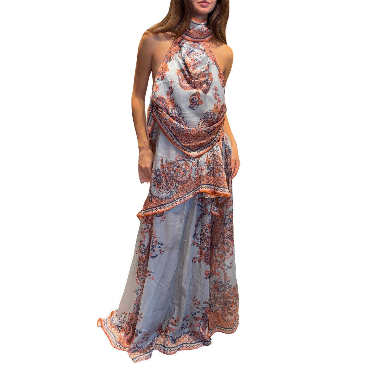 Conjunto Azul con Detalle