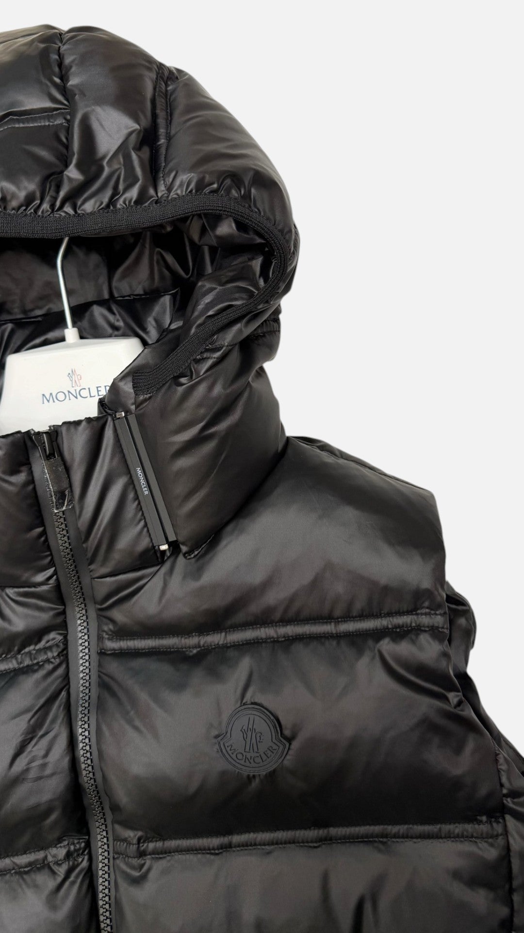 Chaleco Hoodie Ligero Moncler-L