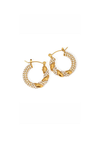 LILOU PAVÉ EARRINGS