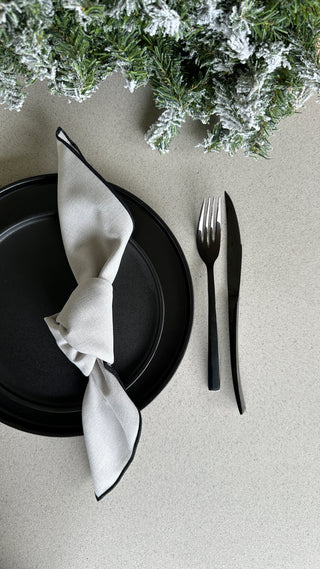 SERVILLETA INDIVIDUAL STONE-NEGRO