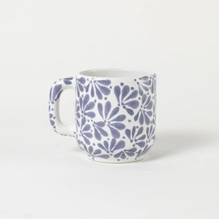 Taza vajilla de pluma Lila