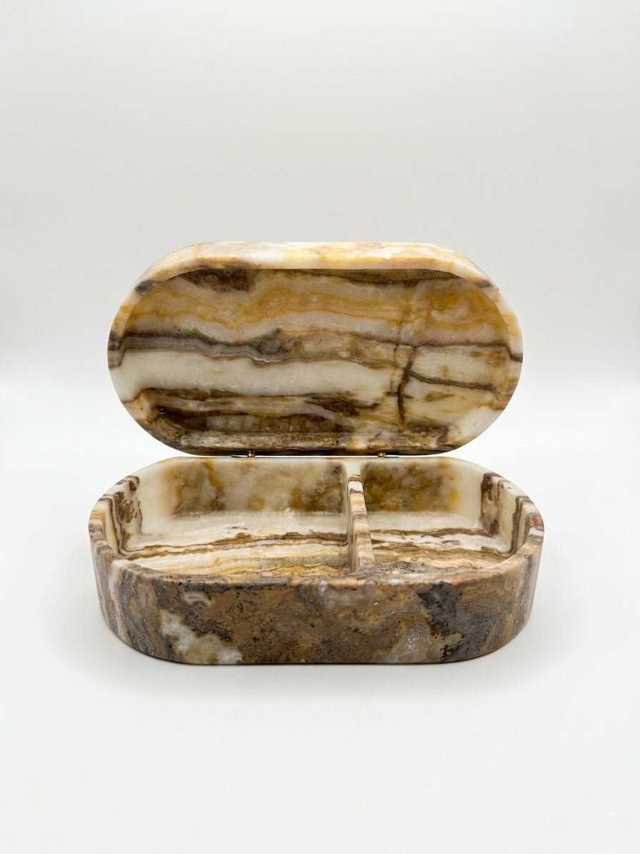 STRATA BOX (BEIGE AMARILLA)