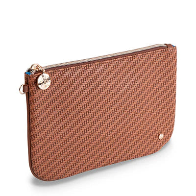 Rosewood Cognac - Aria Large Flat Pouch