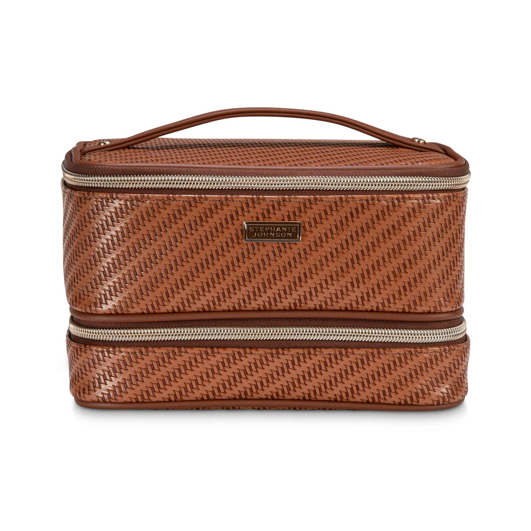 Rosewood Cognac - Jenny Train Case