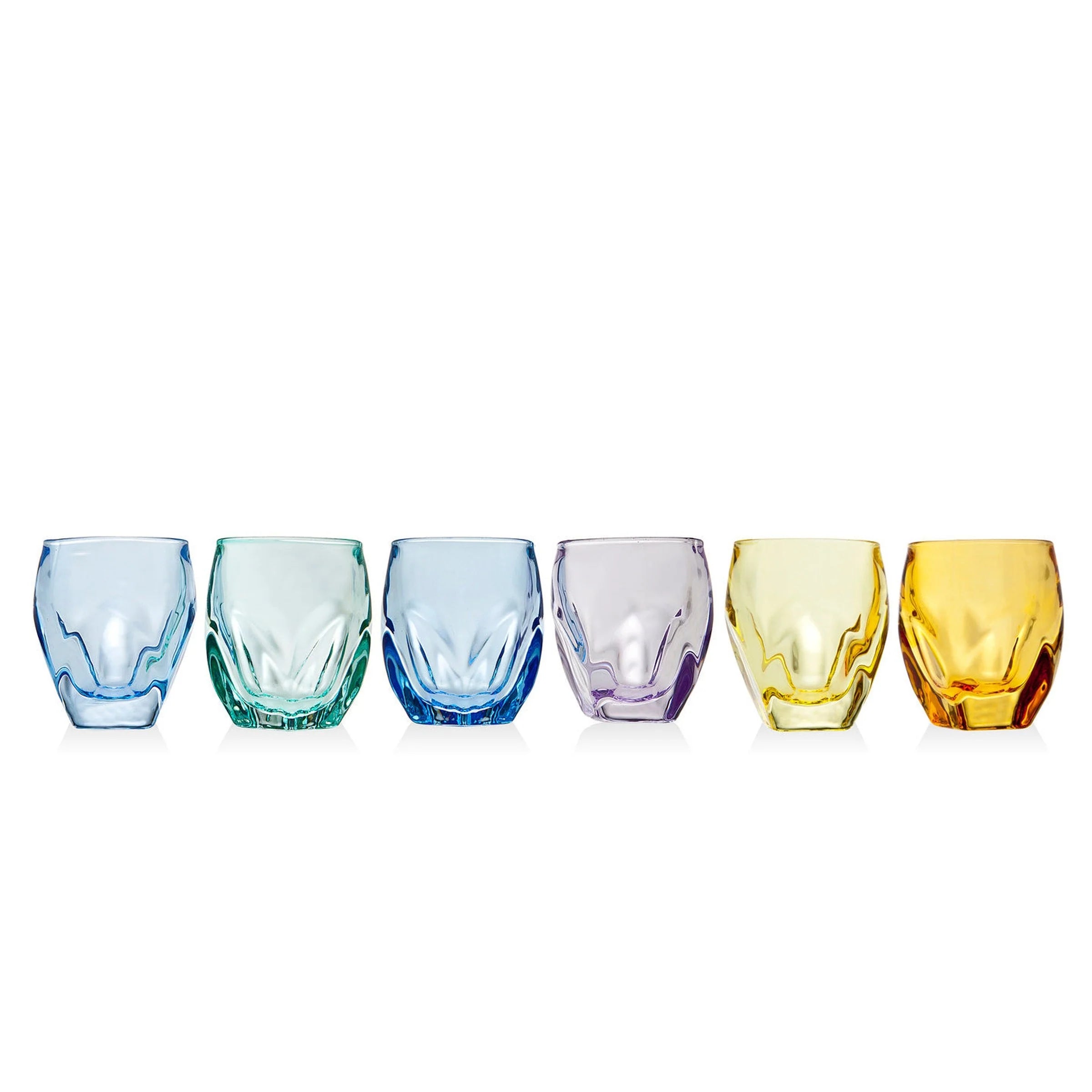Stockholm Colored Shot Glass Set of 6