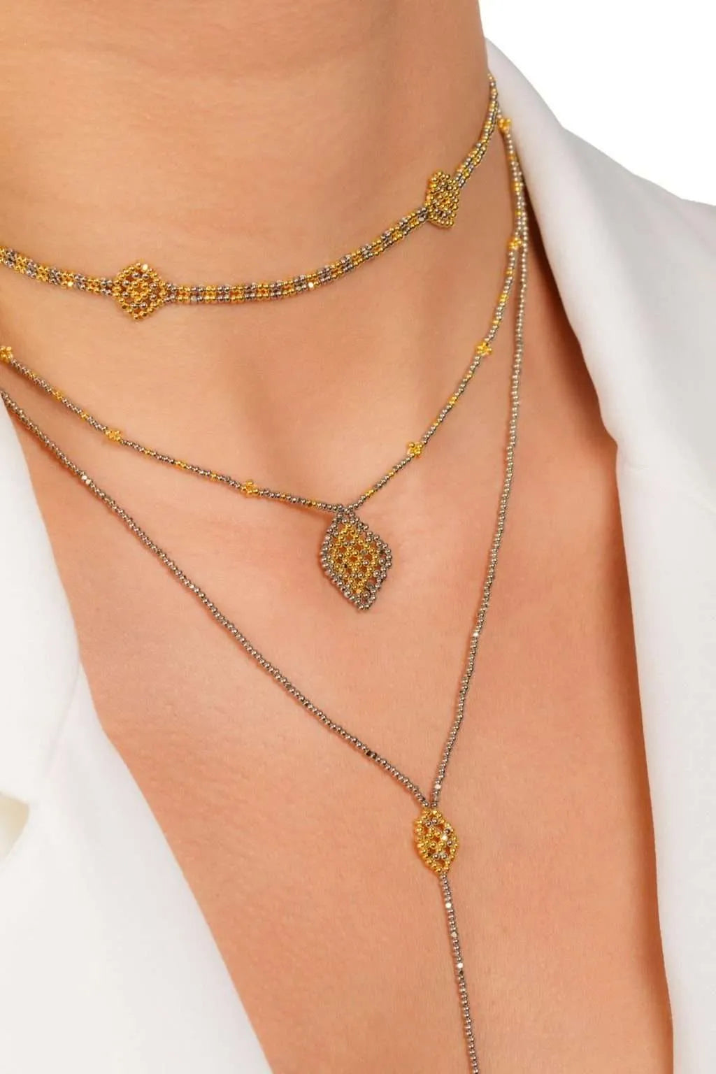 COLLAR MINI WIXA ORO PLATINO