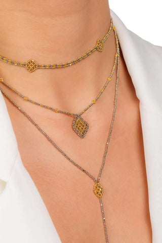 COLLAR MINI WIXA ORO PLATINO