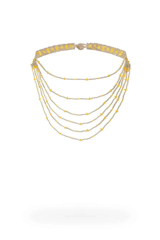 GARGANTILLA CAPAS ORO PLATINO