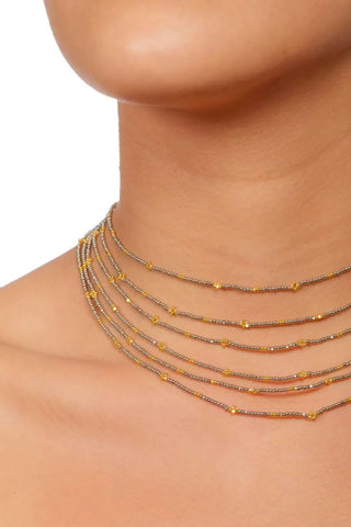GARGANTILLA CAPAS ORO PLATINO