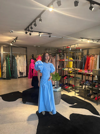 Baby Blue Puffy Sleeves