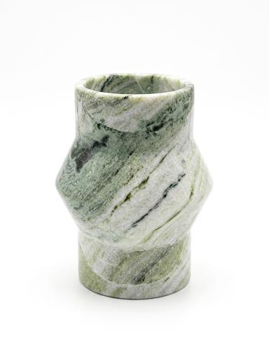 IRISH GREEN FLOWER VASE