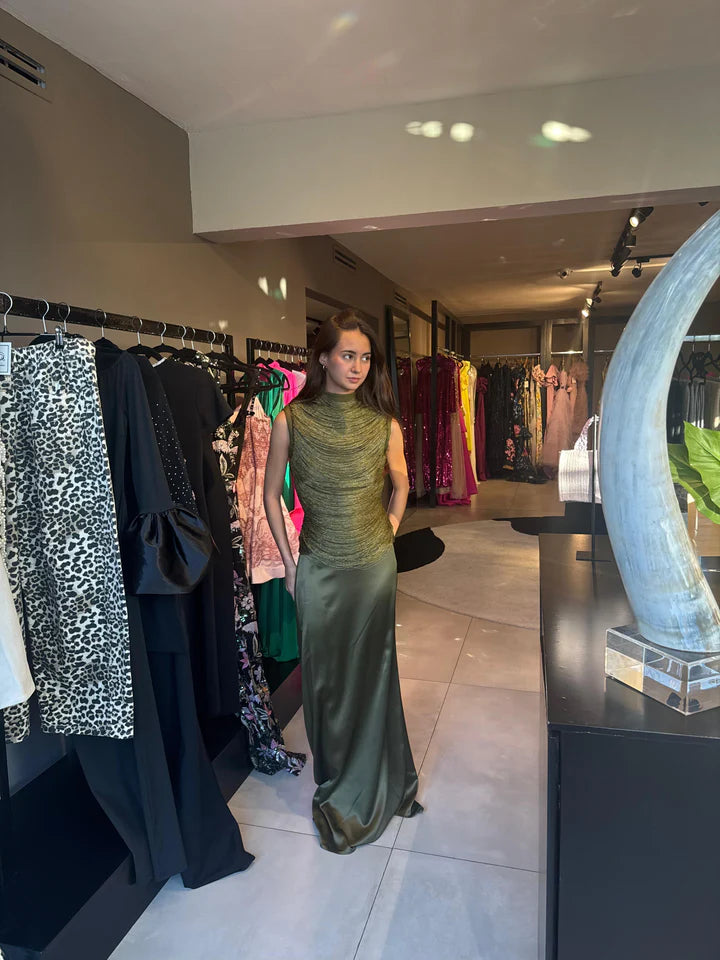 Green Gaia Dress