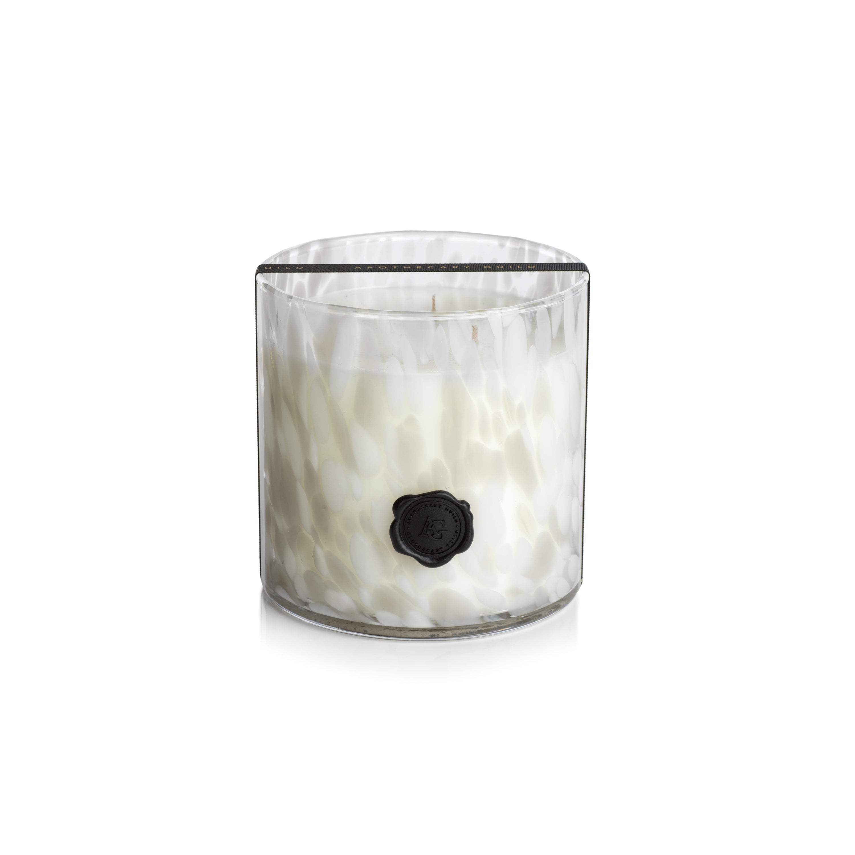 Apothecary Guild Opal Glass 3 Wick Candle Jar