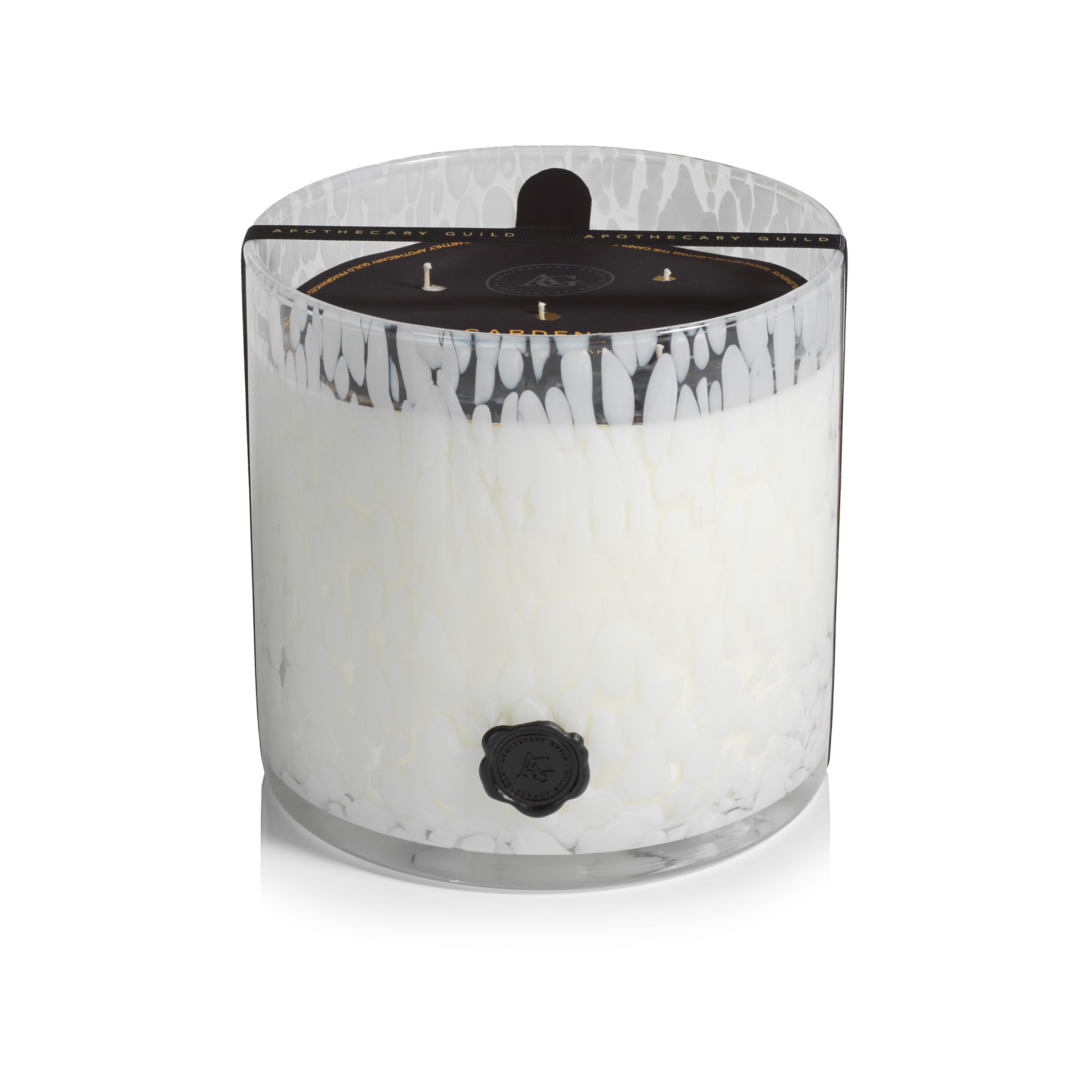 Apothecary Guild Opal Glass 5 Wick Candle Jar - Gardenia