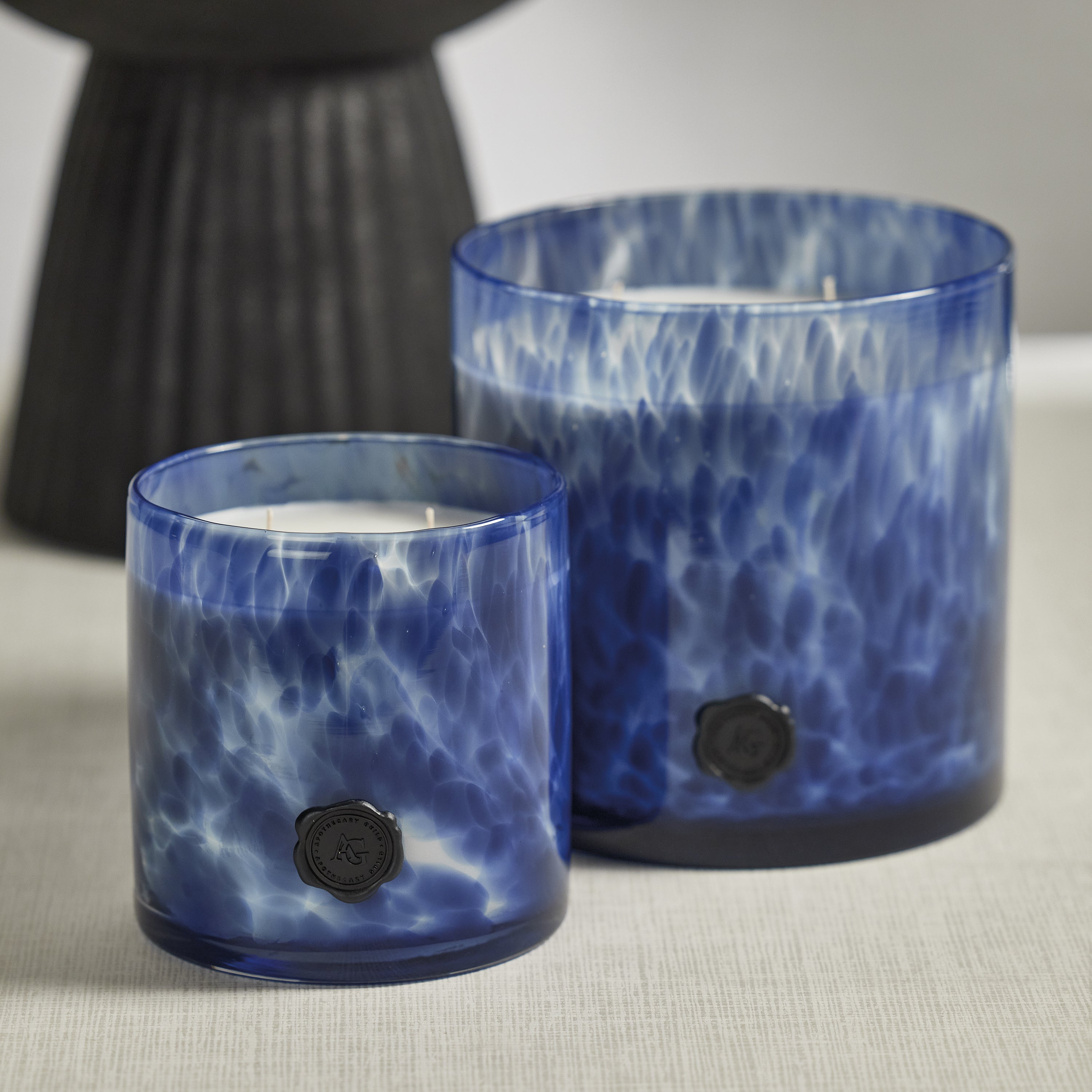 Apothecary Guild Opal Glass 5 Wick Candle Jar - Sea Salt