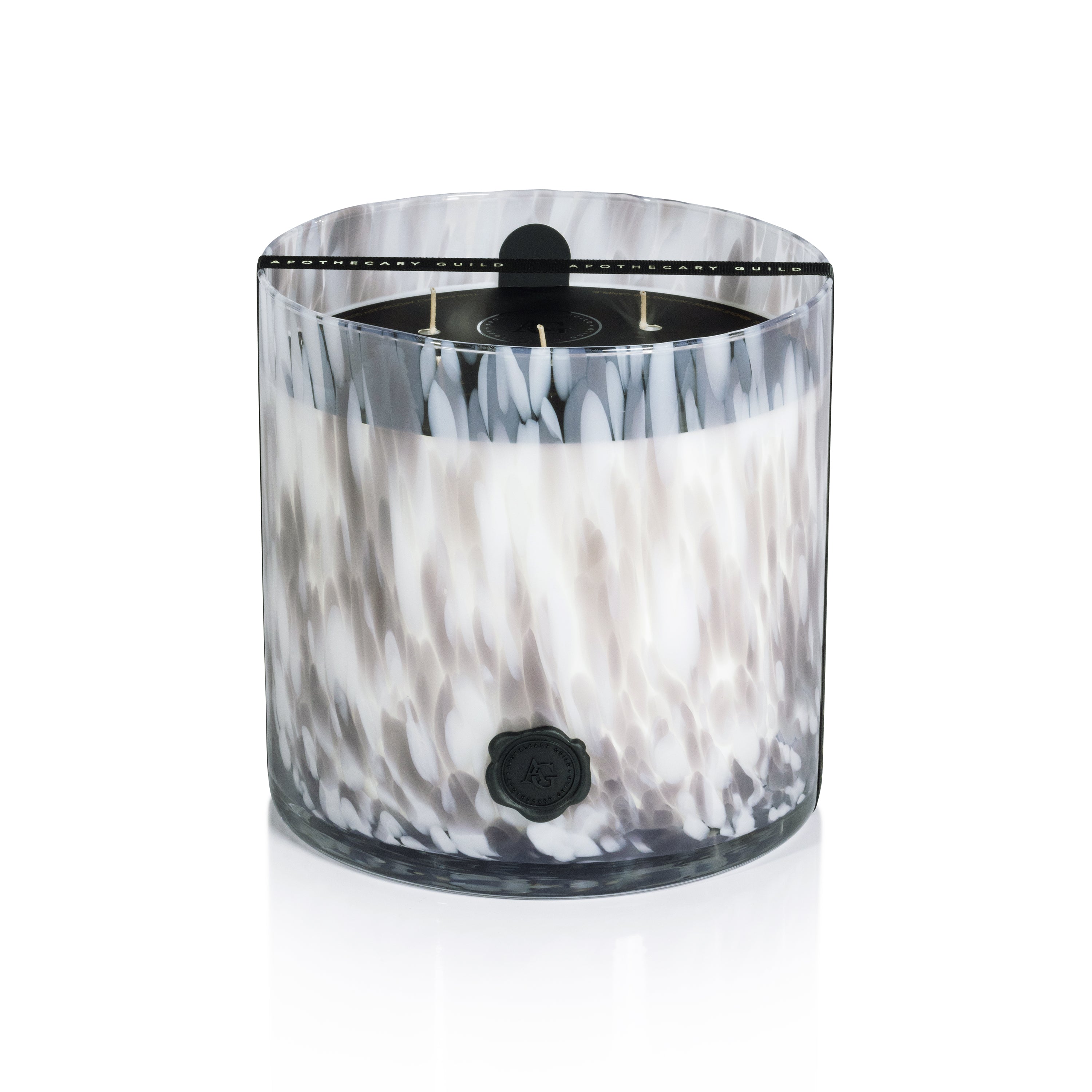 Apothecary Guild Opal Glass 5 Wick Candle Jar - Lemon Peel