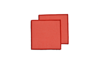 PORTA VASO INDIVIDUAL CORAL-ROJO