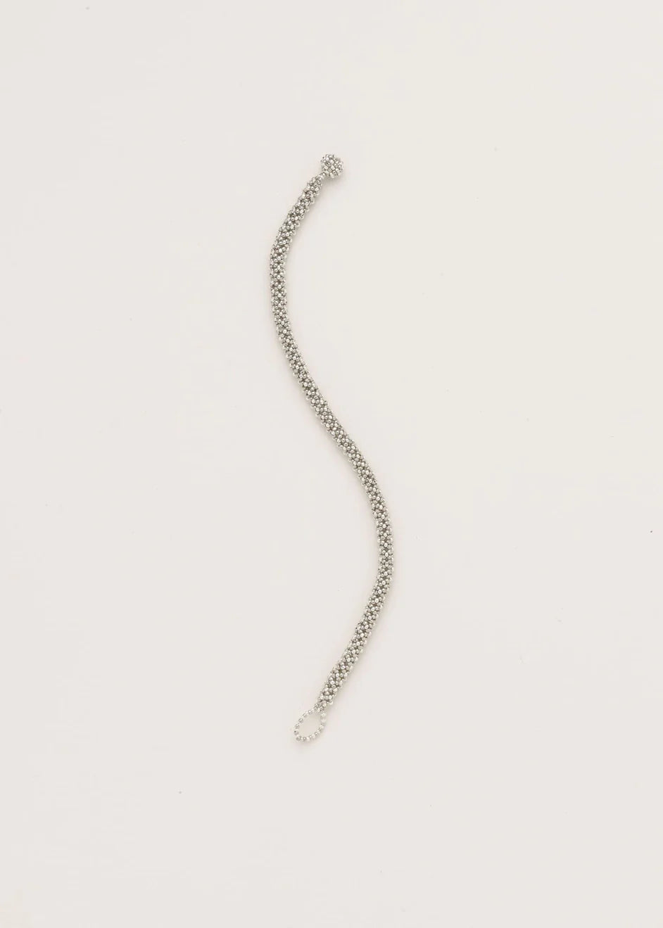 BRAZALETE HUTA SERPIENTE PLATINO