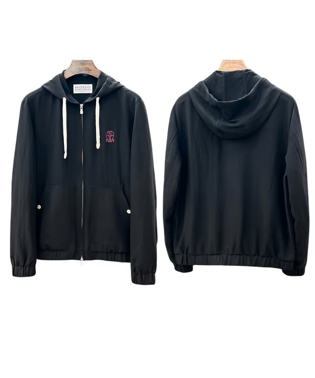 Chamarra Ligera Hoodie Brunello Cucinelli -XL