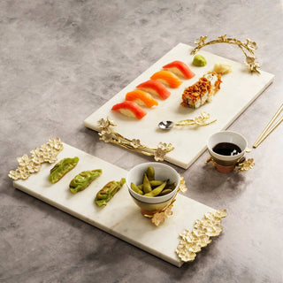 Cherry Blossom Small Cheese Board w/ Knife