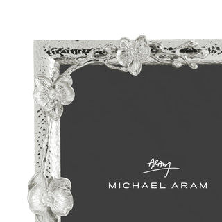 White Orchid Photo Frame 5x7