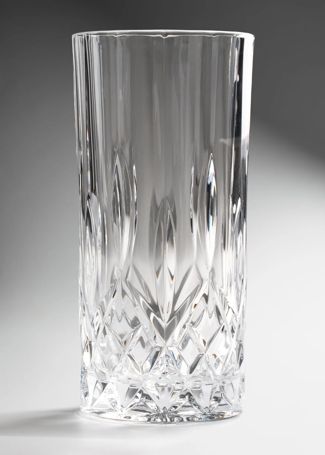 Vaso Cristal Cortado Alto