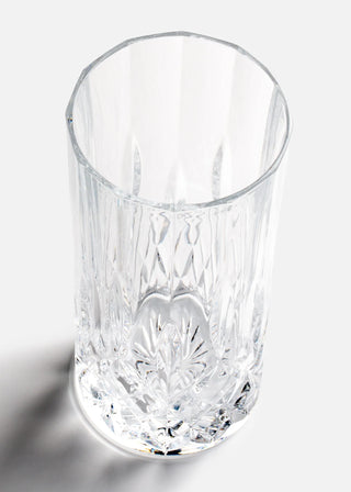 Vaso Cristal Cortado Alto