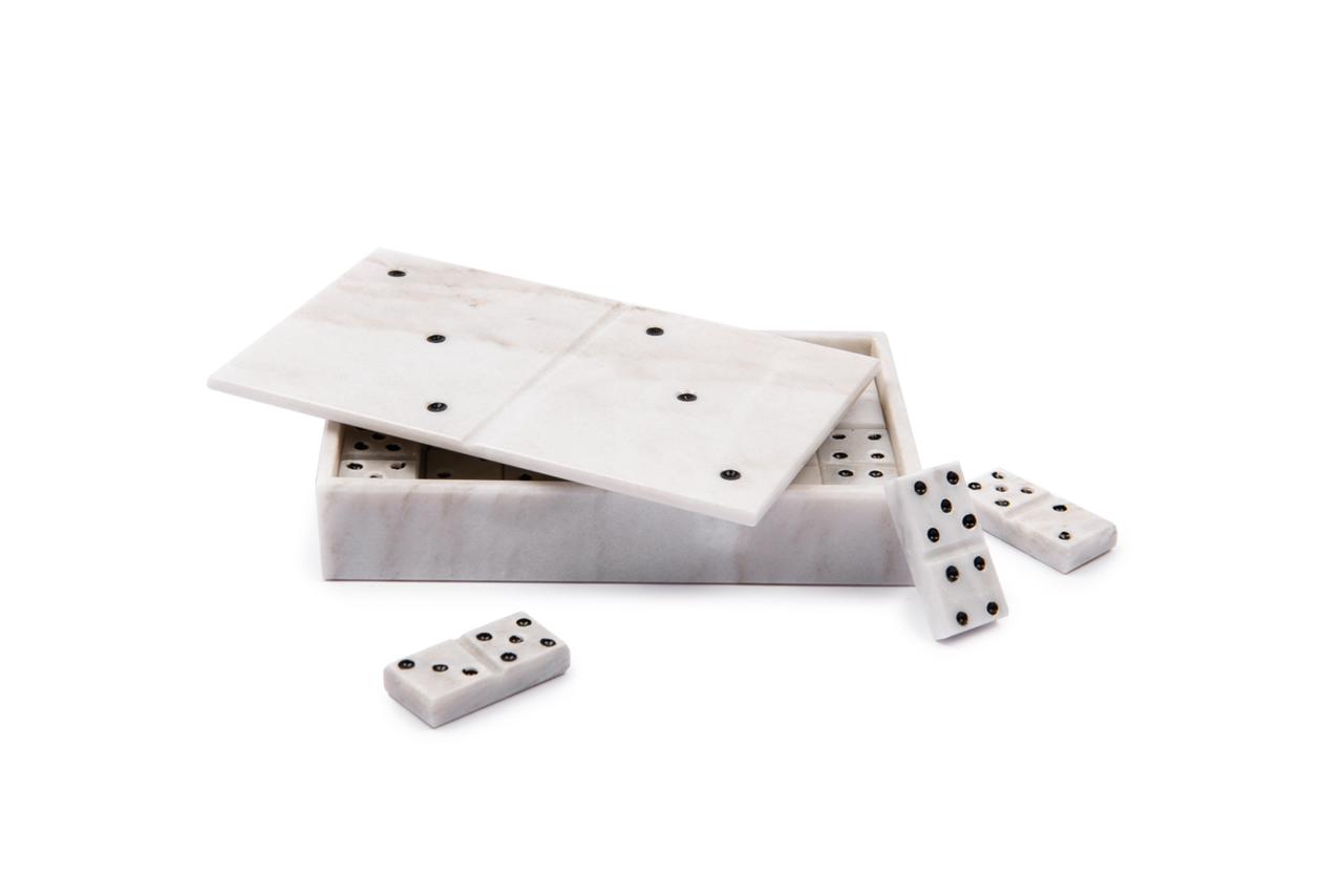 Domino de Marmol: Blanco