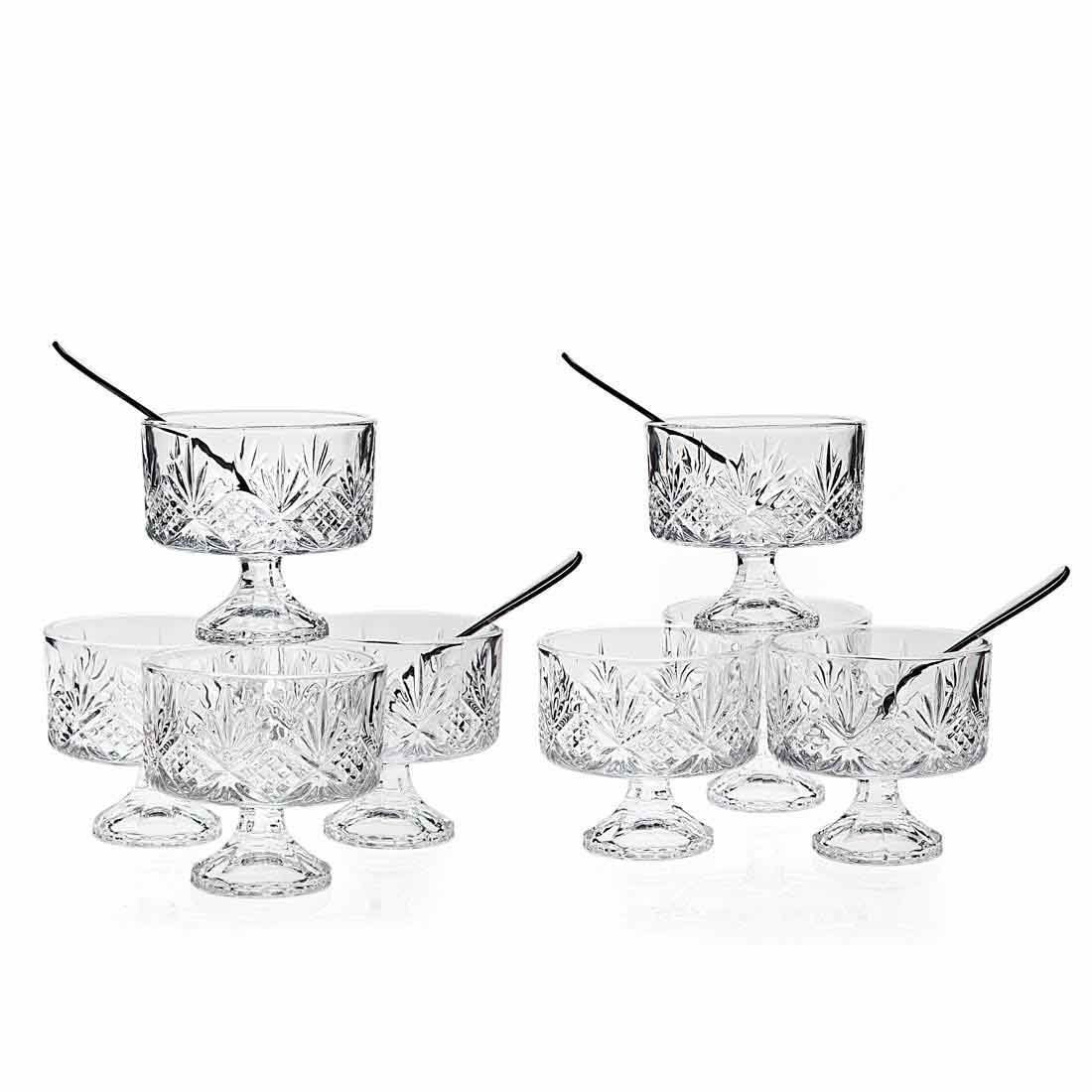 Crystal Taster Set of 8 with Spoon