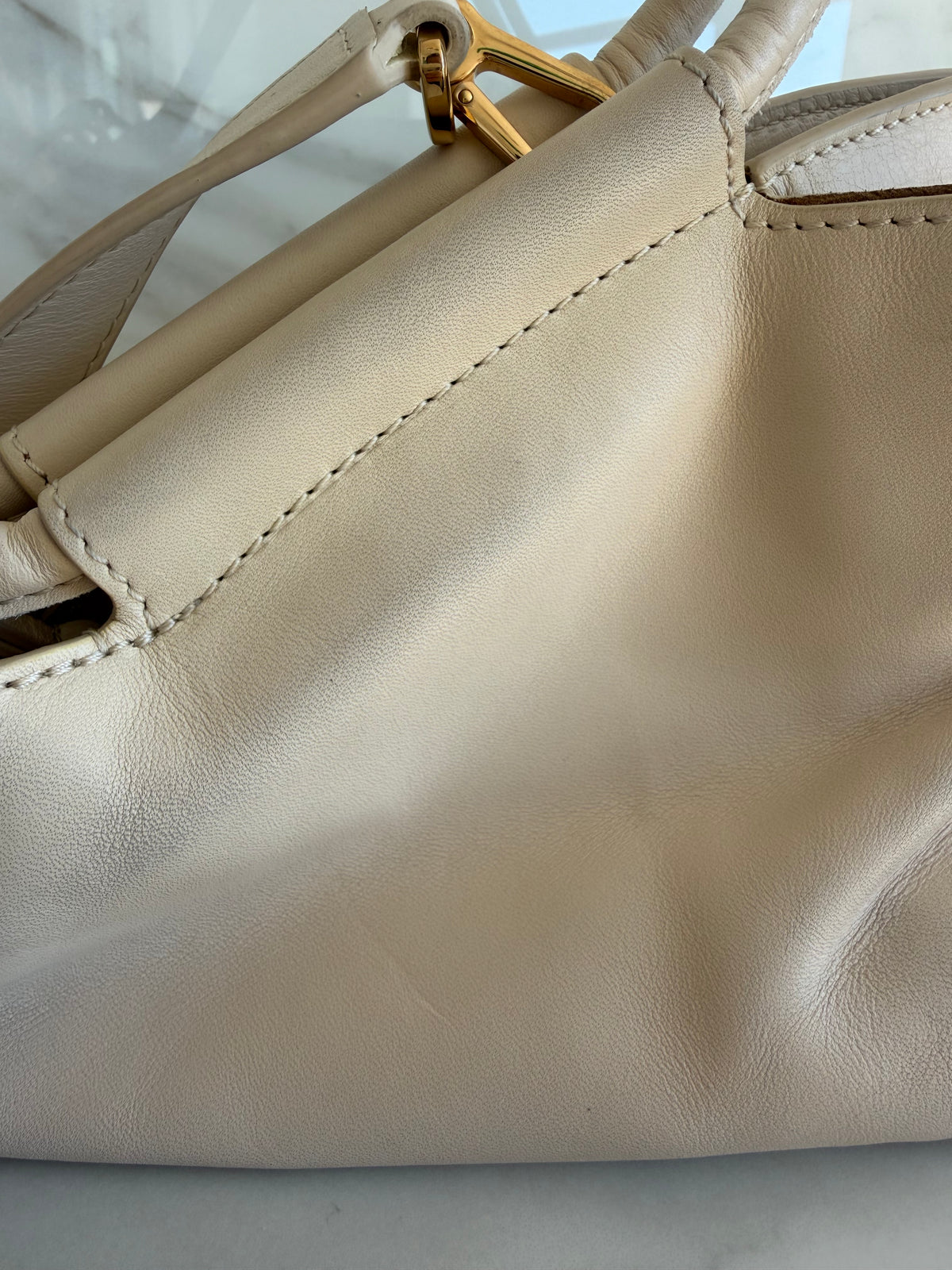 PASEO CREAM LARGE BAG