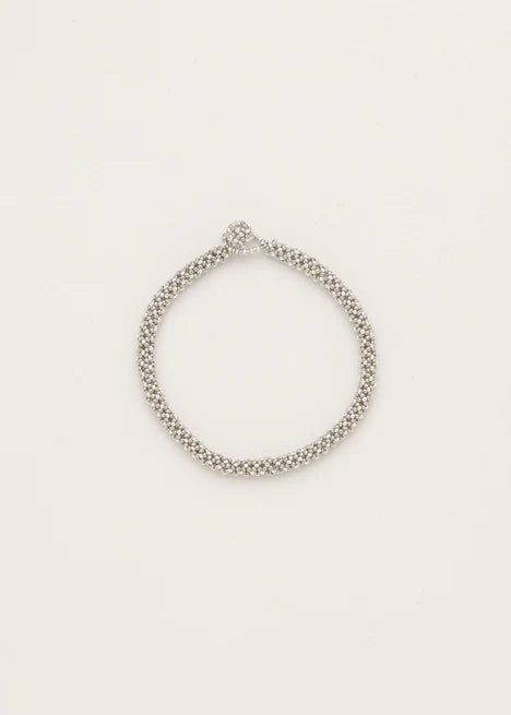 BRAZALETE HUTA SERPIENTE PLATINO
