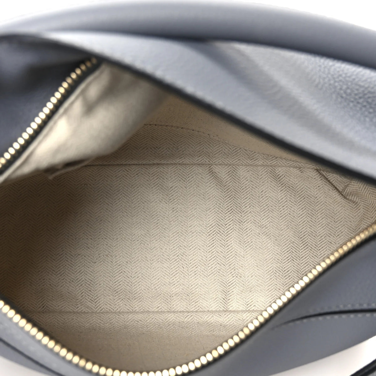 Small Puzzle Leather Bag in Grainy Grey