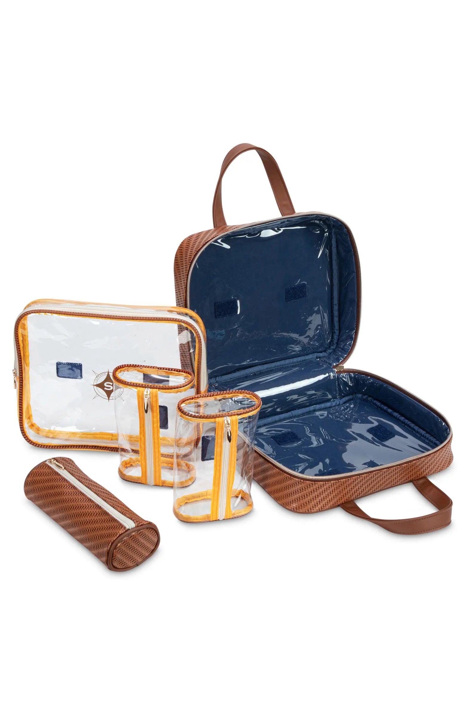 Rosewood Cognac - Martha Large Briefcase