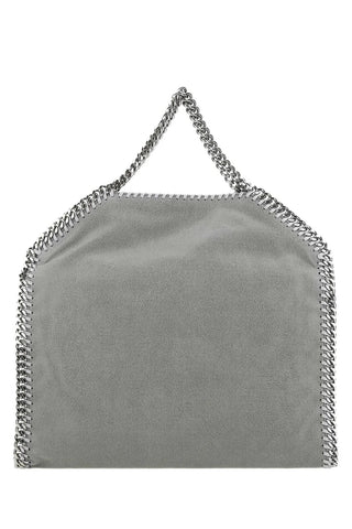 Falabella foldover shoulder grey bag